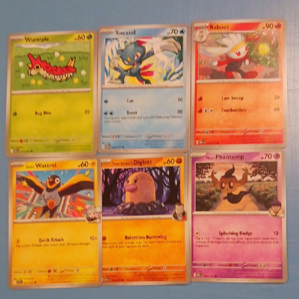 6 Pokemon Ascended Heroes Cards